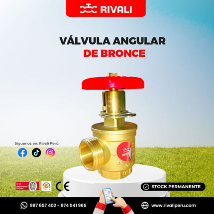 Certificación UL/FM que garantiza su fiabilidad y cumplimiento de estándares internacionales en sistemas de protección contra incendios. Construcción de bronce para una alta resistencia a la corrosión y una vida útil prolongada. Diseño angular para una instalación eficiente y ahorro de espacio en sistemas de tuberías. Operación fácil y eficiente con cierre hermético que previene fugas. Compatible con sistemas de alta presión y temperatura, ideal para aplicaciones industriales exigentes.