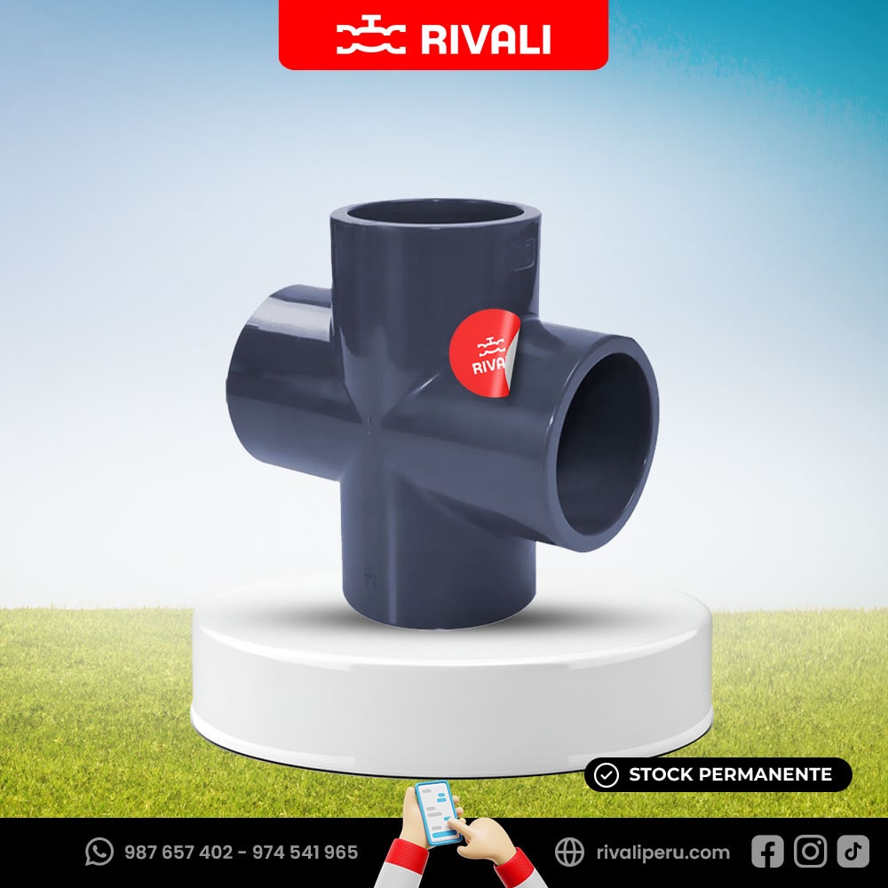 Tee Cruz Inyectado SP PVC ERA