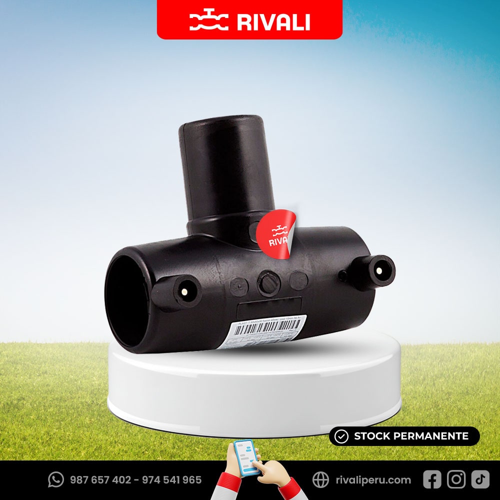 Tee HDPE Electrofusión