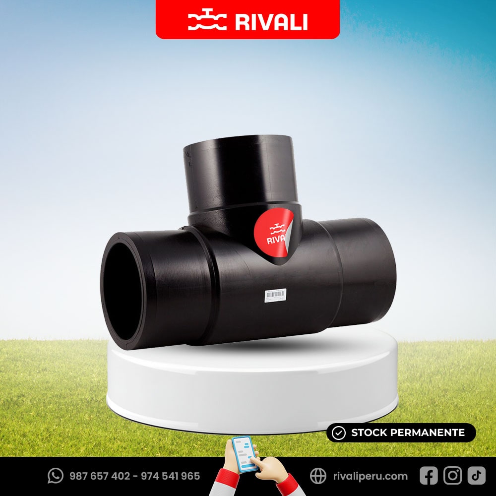 Tee HDPE Termofusión