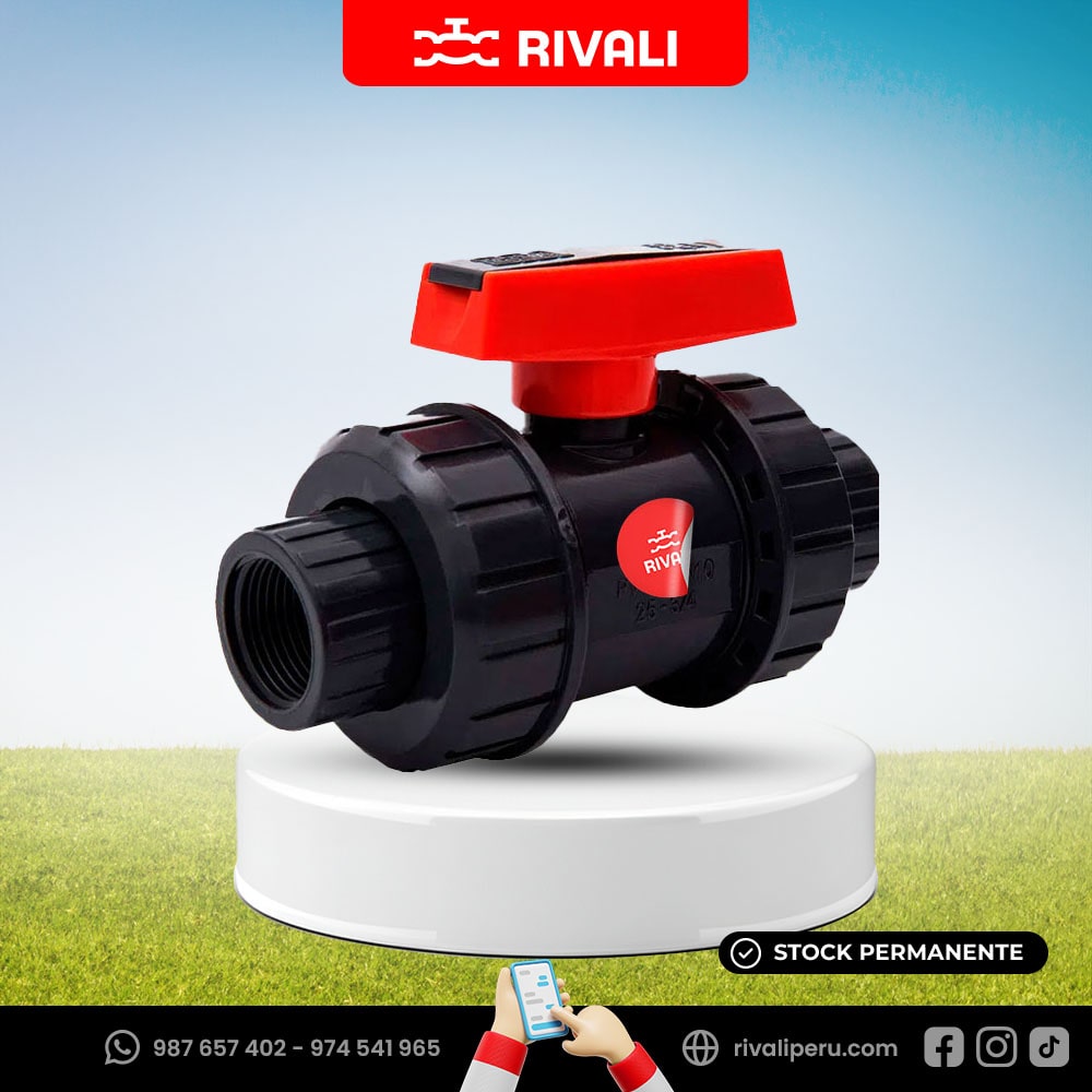 Válvula Doble Universal PVC